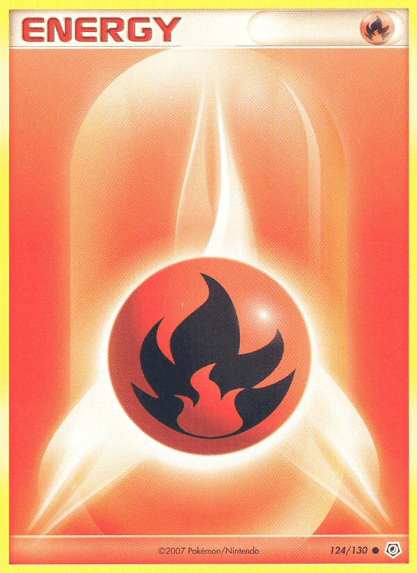 Fire Energy — Diamond & Pearl #124