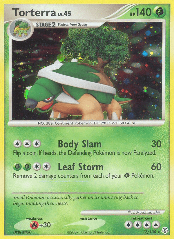Torterra — Diamond & Pearl #17