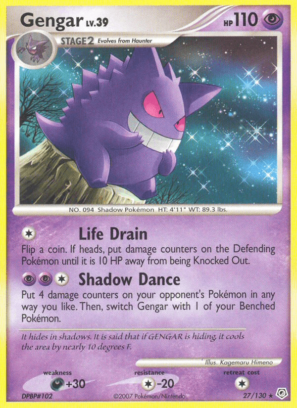 Gengar — Diamond & Pearl #27