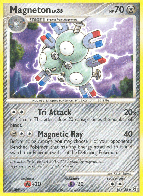 Magneton — Diamond & Pearl #54