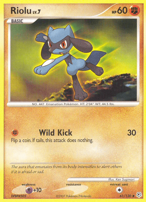 Riolu — Diamond & Pearl #61