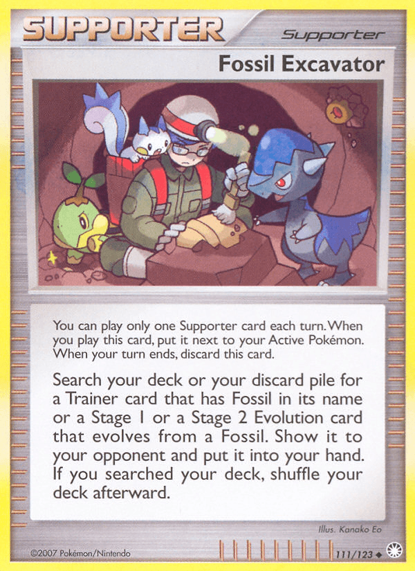 Fossil Excavator — Mysterious Treasures #111