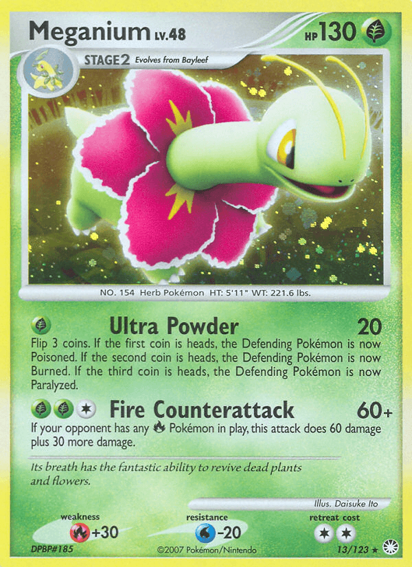 Meganium — Mysterious Treasures #13