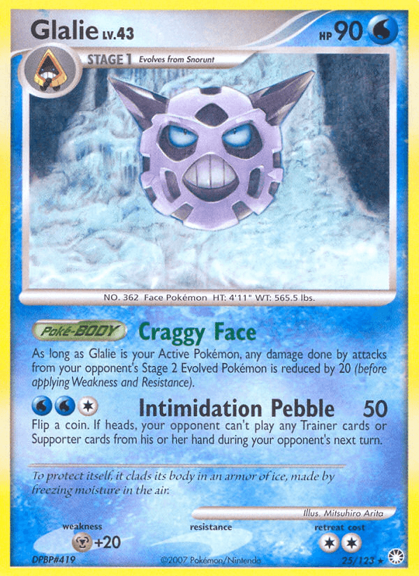 Glalie — Mysterious Treasures #25