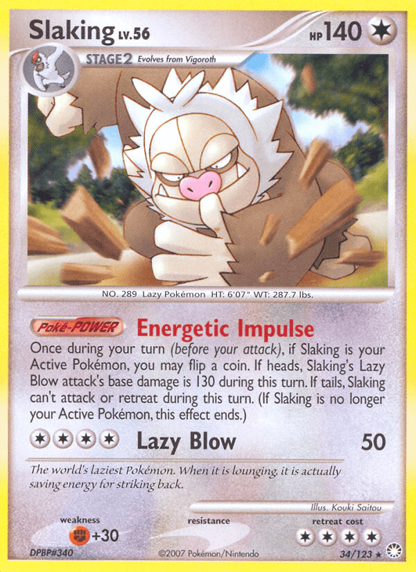 Slaking — Mysterious Treasures #34