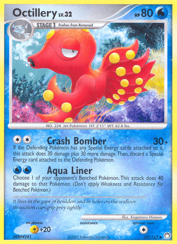 Octillery — Mysterious Treasures #57