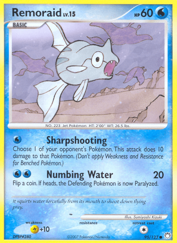 Remoraid — Mysterious Treasures #95