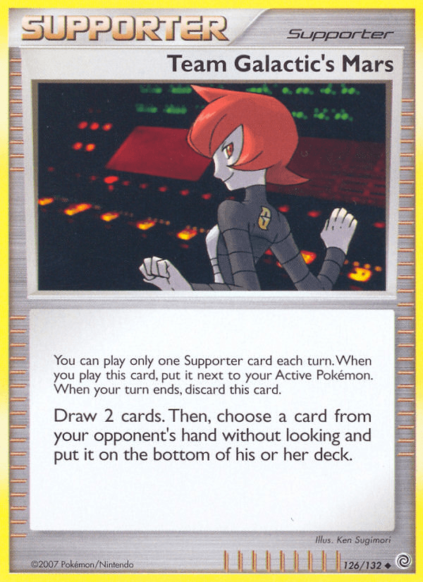 Team Galactic's Mars — Secret Wonders #126
