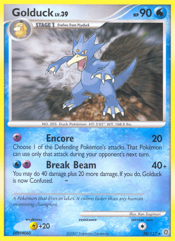 Golduck — Secret Wonders #28