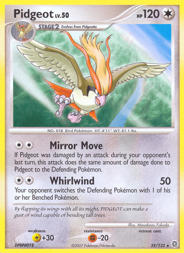 Pidgeot — Secret Wonders #35