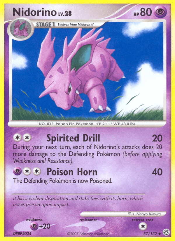Nidorino — Secret Wonders #57