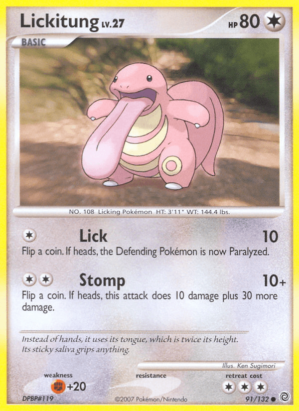 Lickitung — Secret Wonders #91