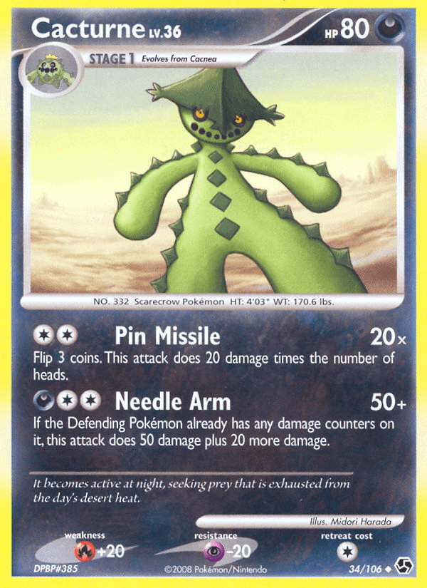 Cacturne — Great Encounters #34