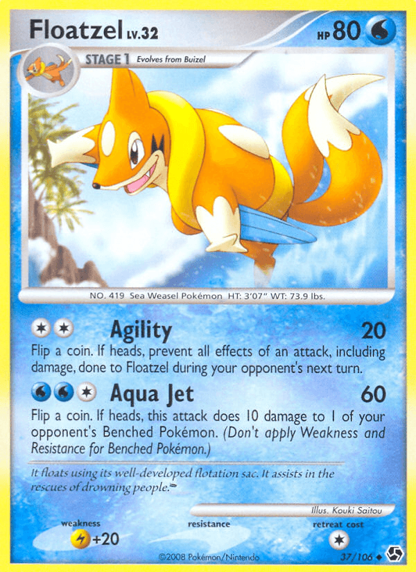 Floatzel — Great Encounters #37