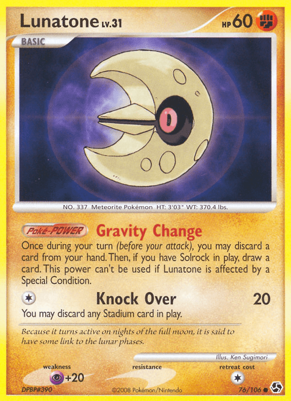Lunatone — Great Encounters #76