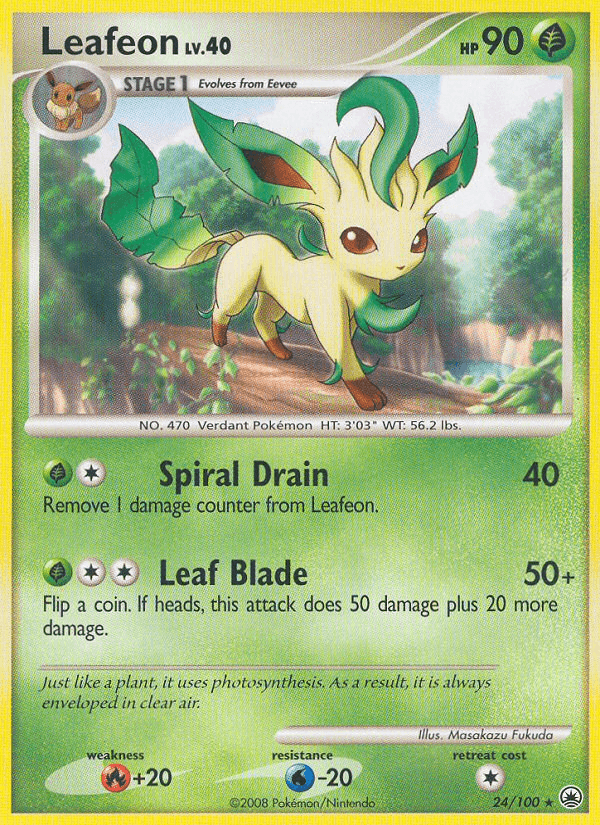Leafeon — Majestic Dawn #24