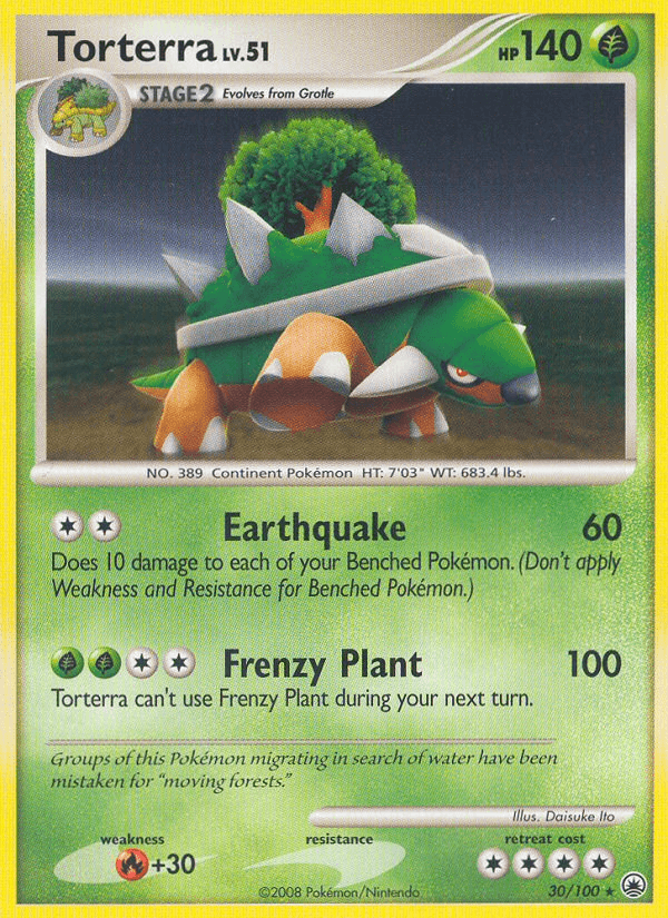 Torterra — Majestic Dawn #30