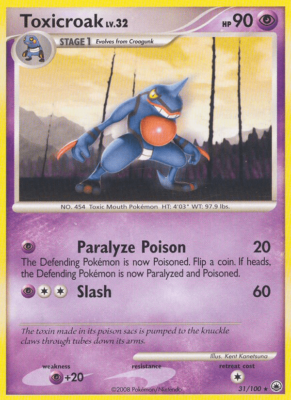 Toxicroak — Majestic Dawn #31