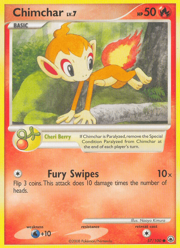 Chimchar — Majestic Dawn #57
