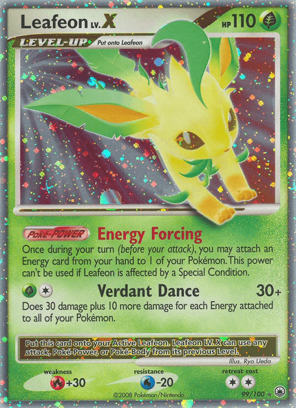 Leafeon LV.X — Majestic Dawn #99