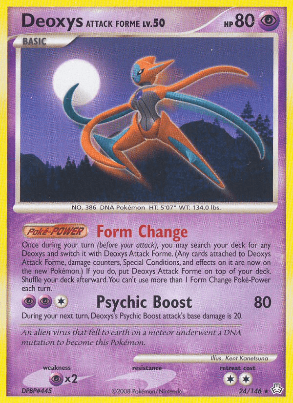 Deoxys Attack Forme — Legends Awakened #24