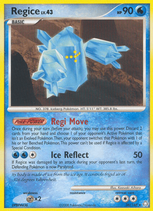Regice — Legends Awakened #36