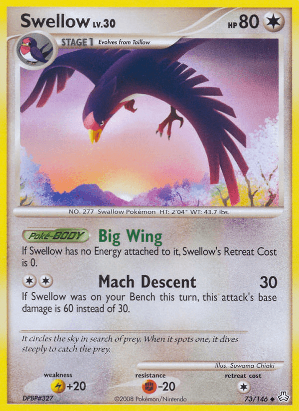 Swellow — Legends Awakened #73