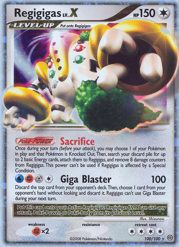 Regigigas LV.X — Stormfront #100