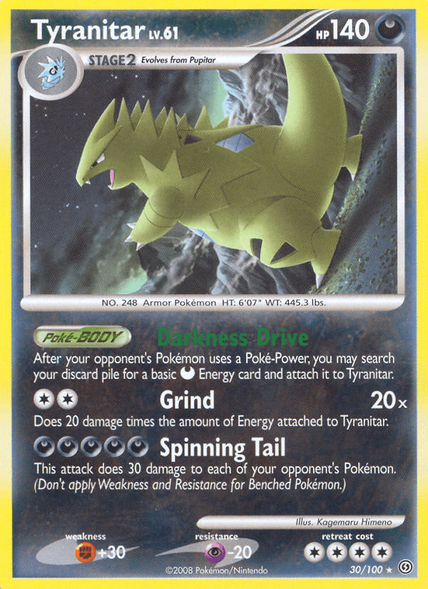 Tyranitar — Stormfront #30