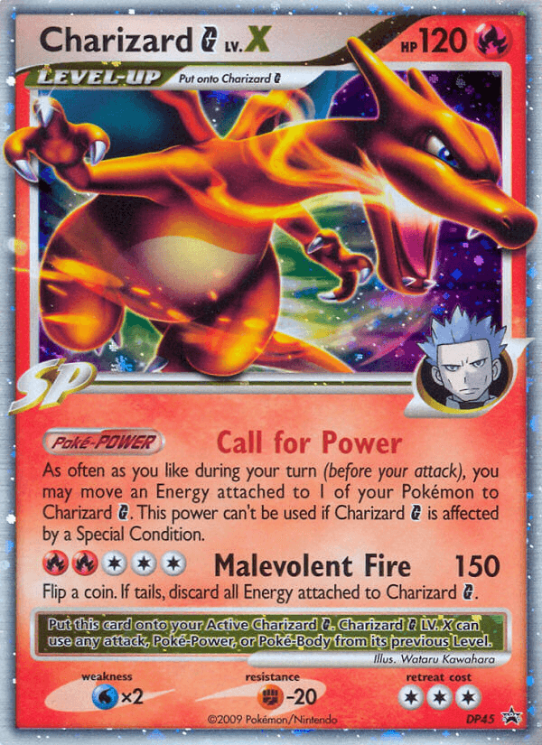 Charizard G LV.X — DP Black Star Promos #DP45