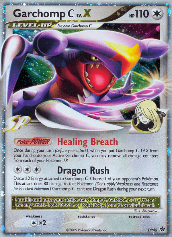 Garchomp C LV.X — DP Black Star Promos #DP46