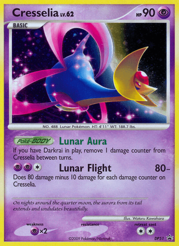Cresselia — DP Black Star Promos #DP51