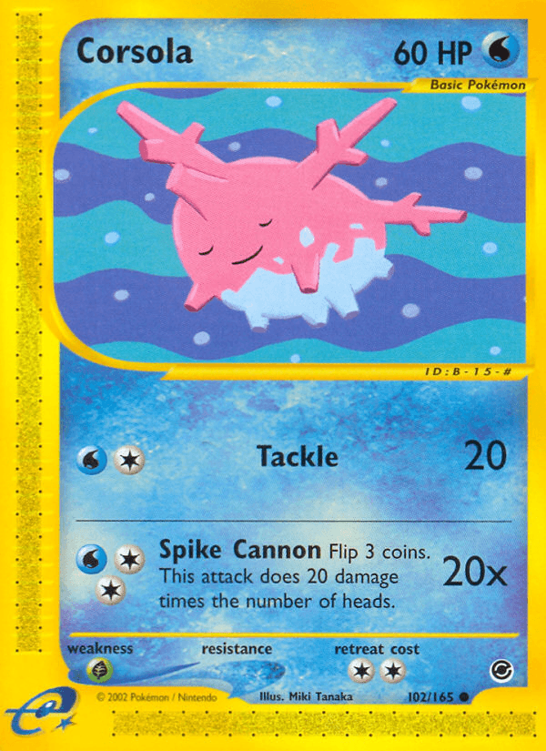 Corsola — Expedition Base Set #102