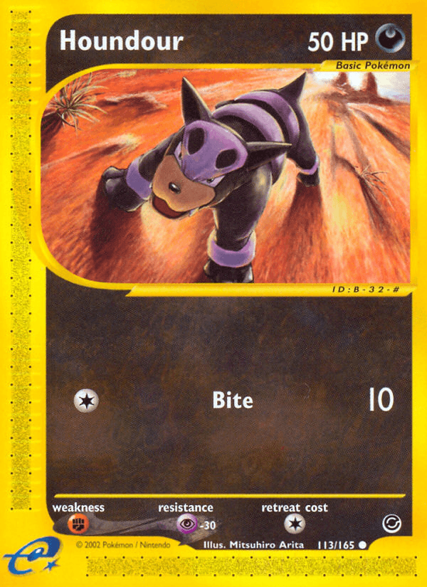 Houndour — Expedition Base Set #113