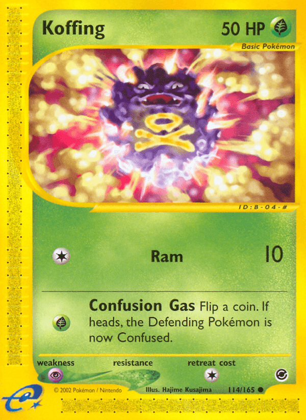 Koffing — Expedition Base Set #114