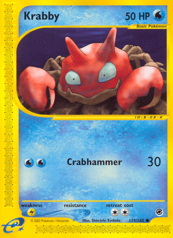 Krabby — Expedition Base Set #115