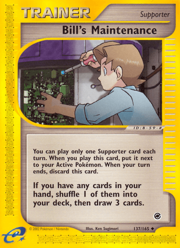 Bill's Maintenance — Expedition Base Set #137