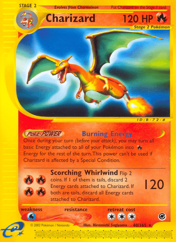 Charizard — Expedition Base Set #40