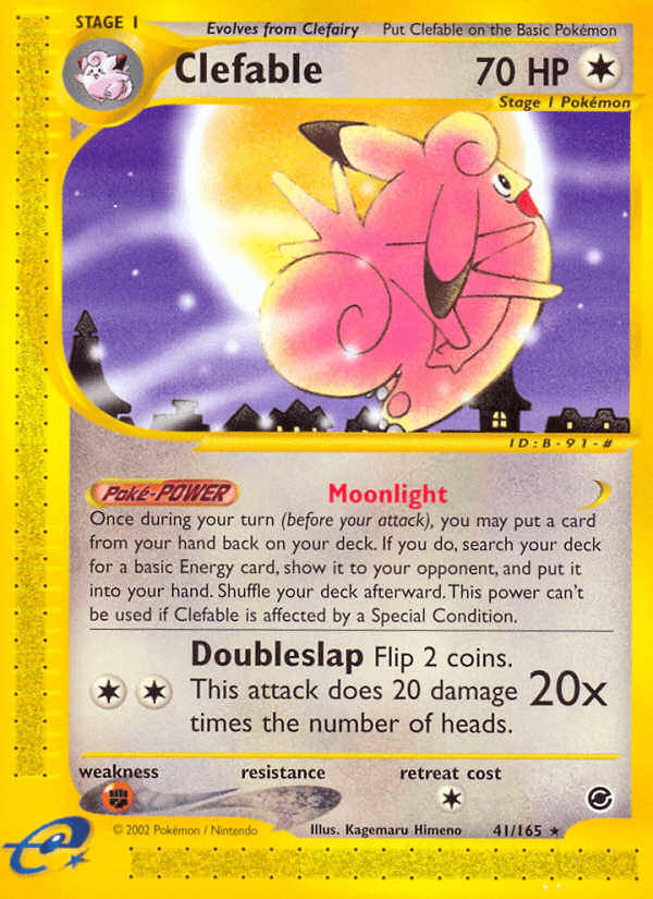 Clefable — Expedition Base Set #41