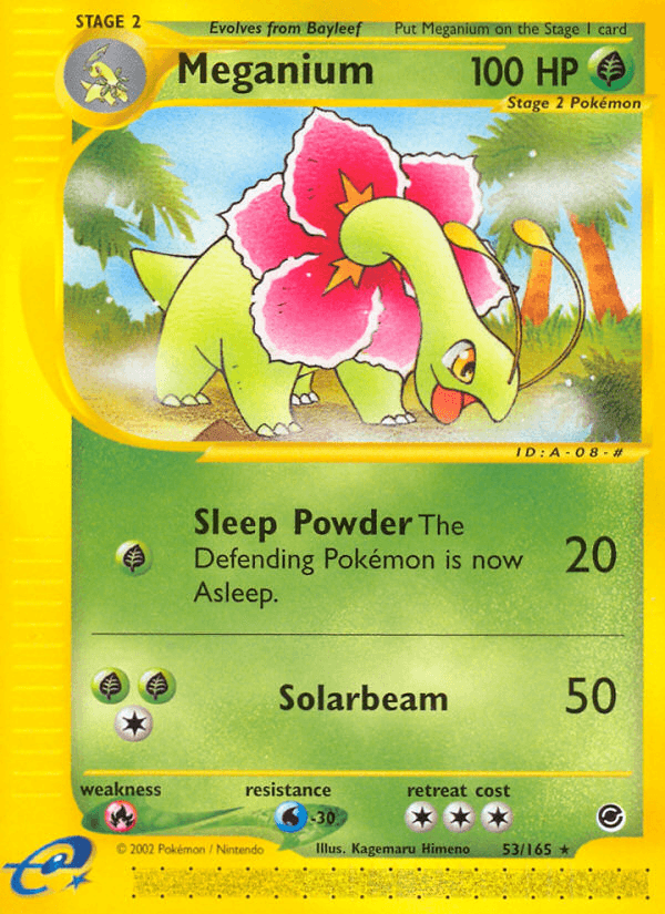 Meganium — Expedition Base Set #53
