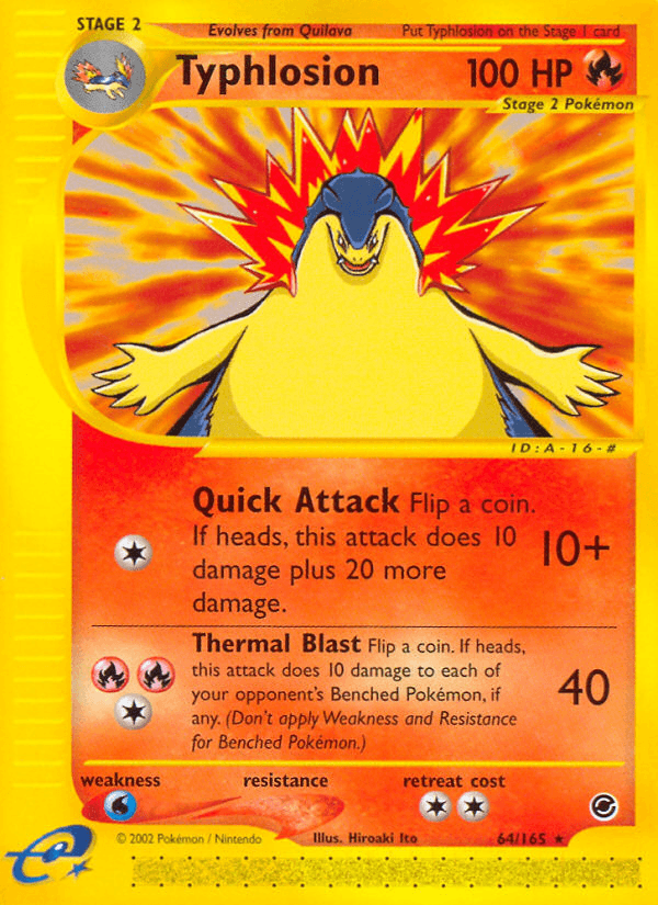 Typhlosion — Expedition Base Set #64