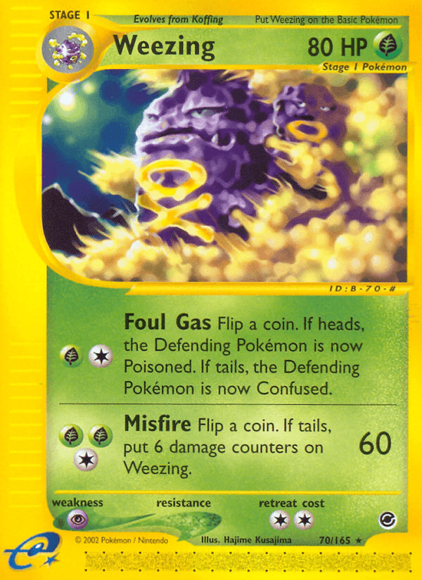 Weezing — Expedition Base Set #70