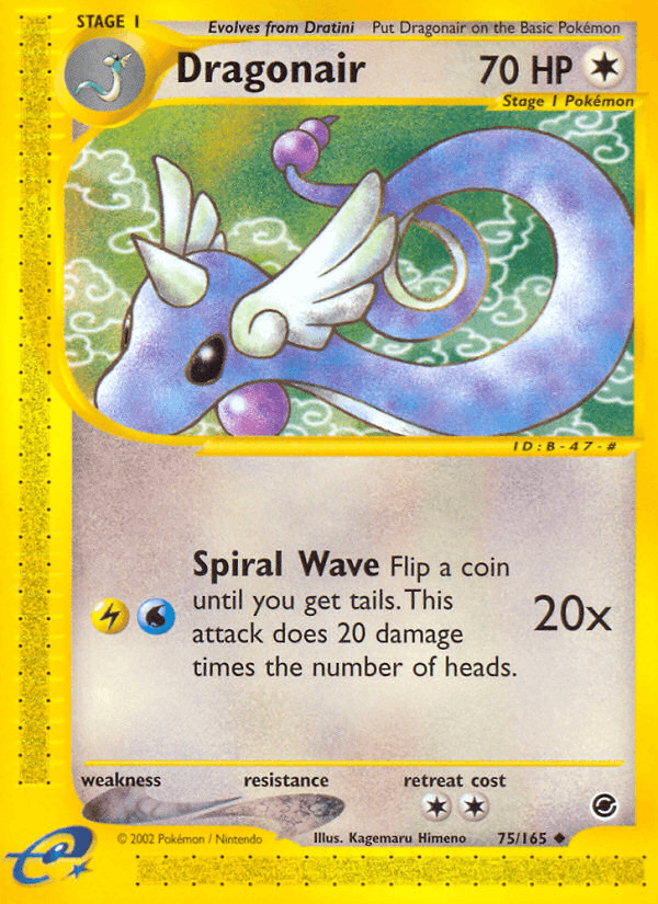 Dragonair — Expedition Base Set #75