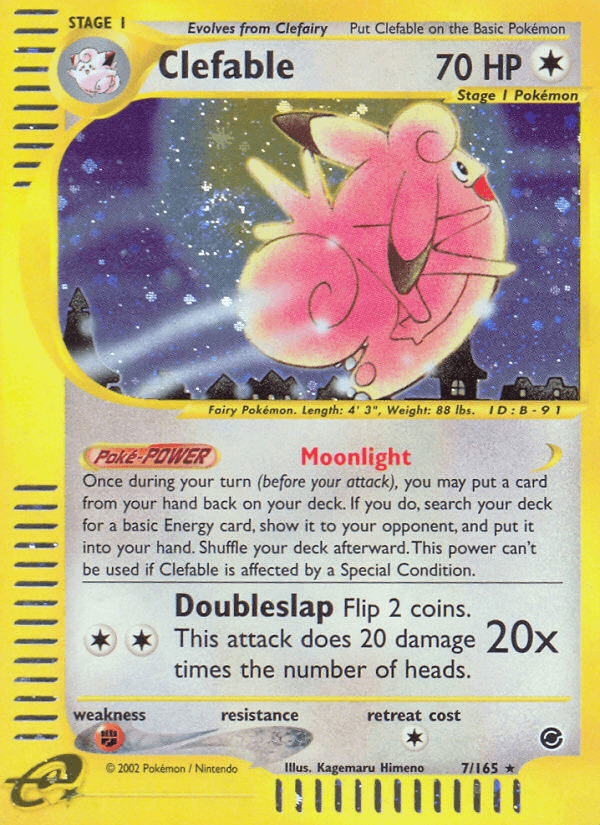 Clefable — Expedition Base Set #7