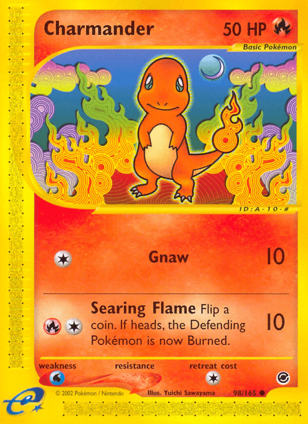 Charmander — Expedition Base Set #98