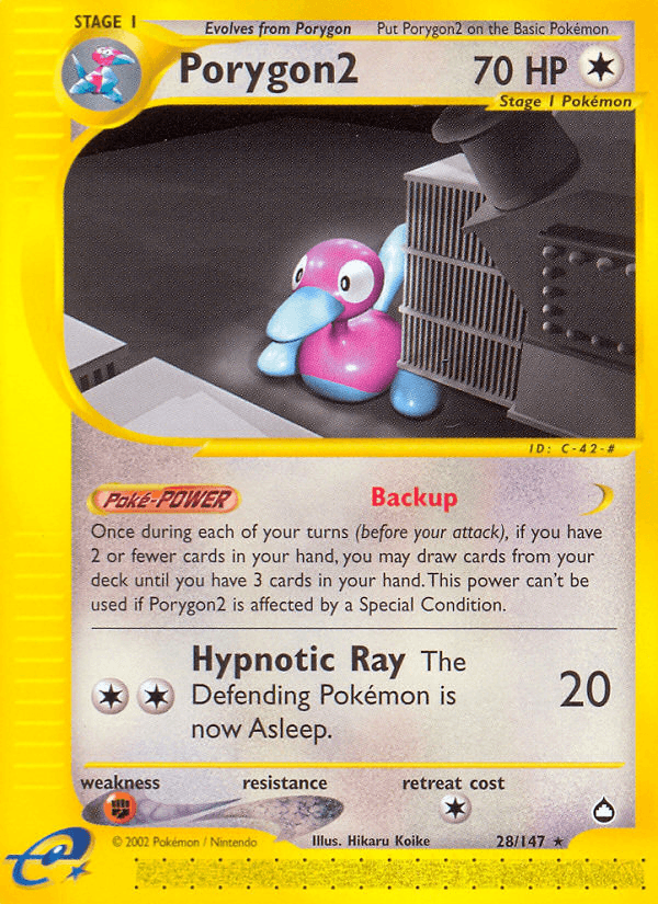 Porygon2 — Aquapolis #28