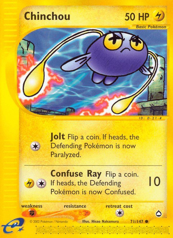 Chinchou — Aquapolis #71