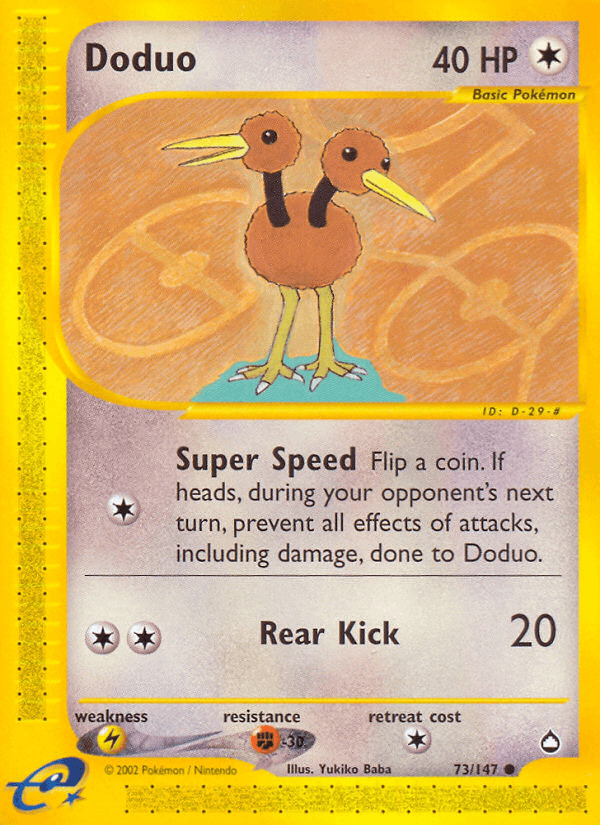 Doduo — Aquapolis #73