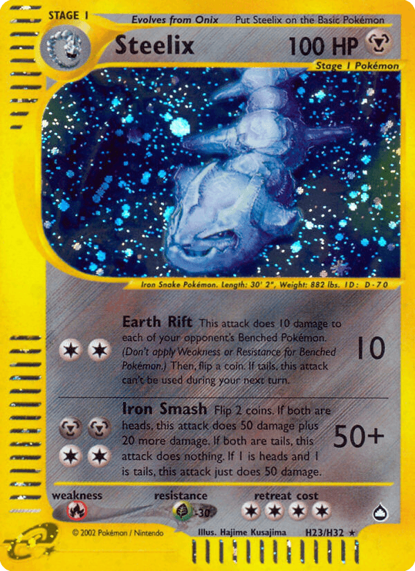 Steelix — Aquapolis #H23