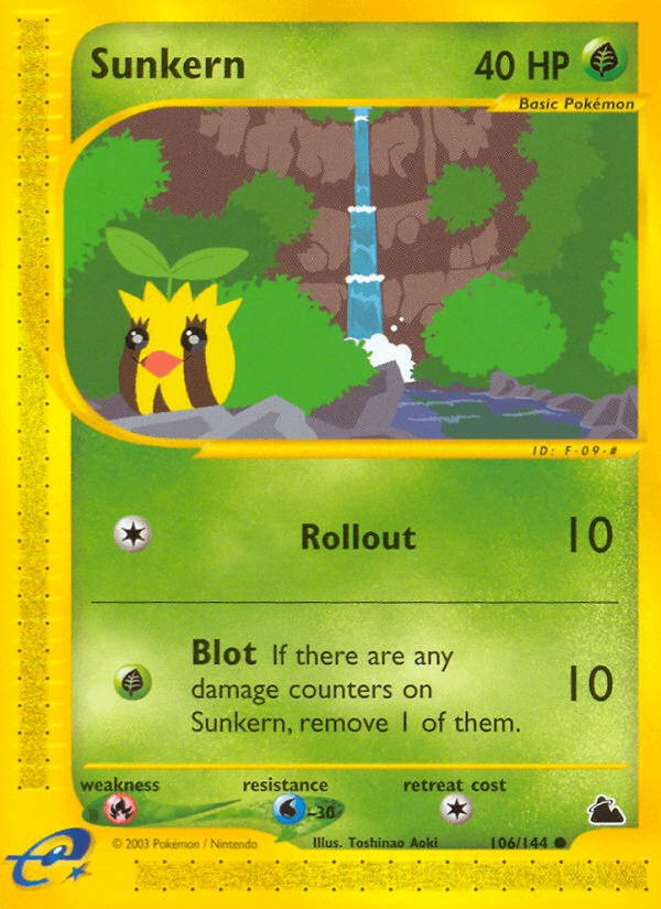 Sunkern — Skyridge #106